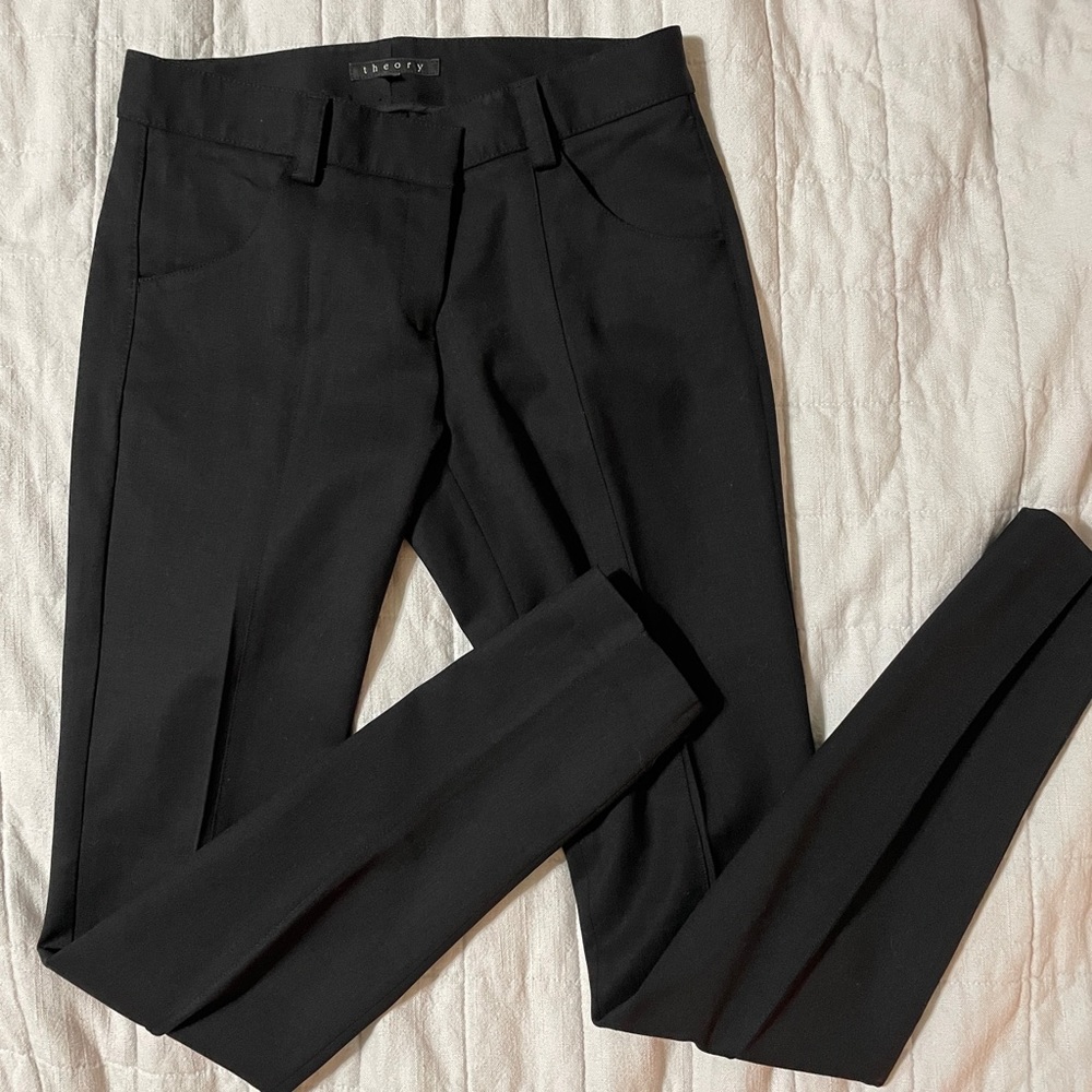 Theory Tapered, Stretch Dress Pant